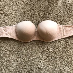 Torrid Strapless Bra Nude 44 DDD